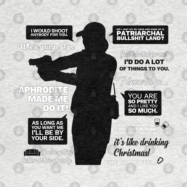 Nicole Haught Silhouette Quotes - Wynonna Earp by VikingElf